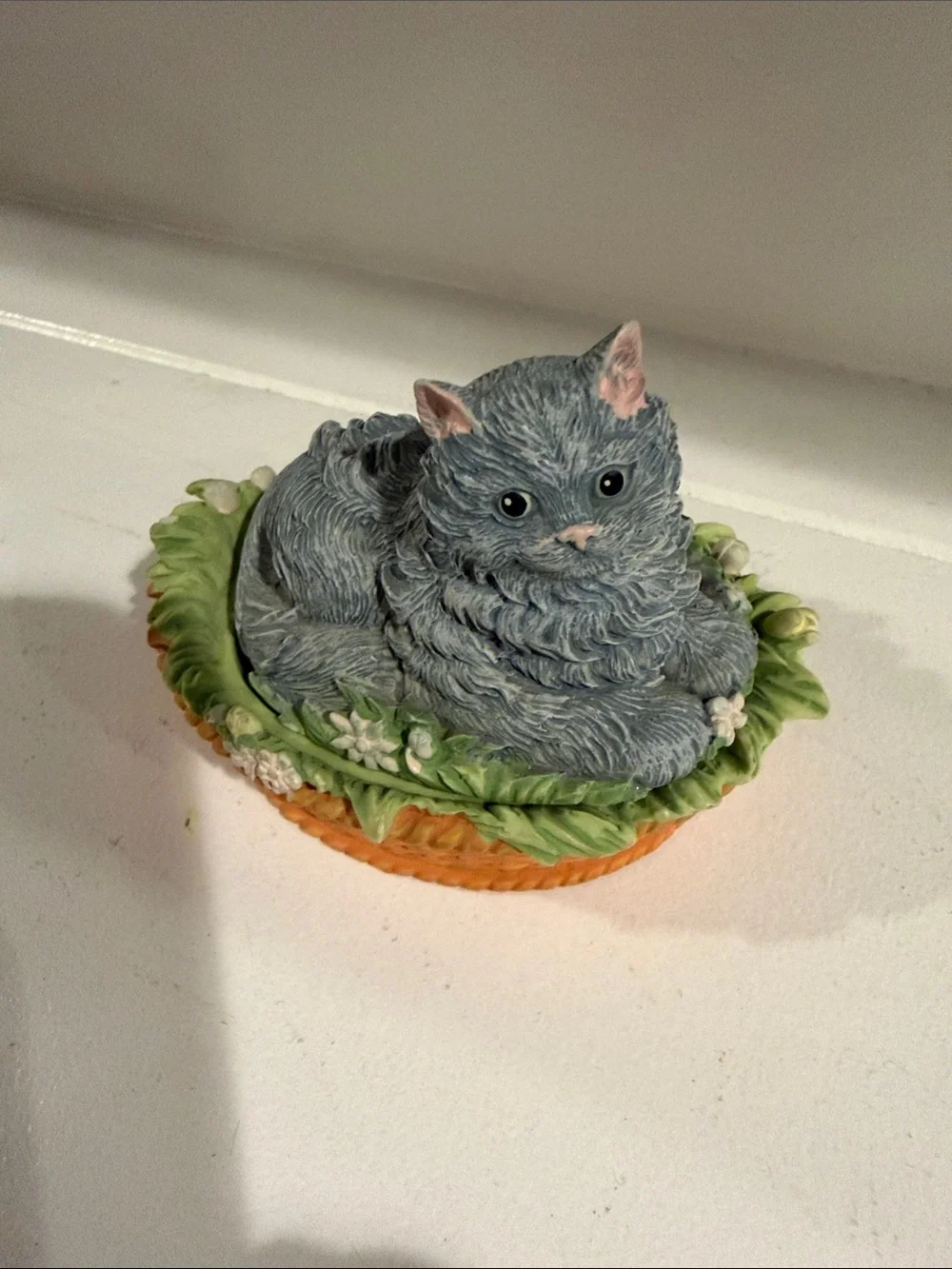 Enesco decorative cat